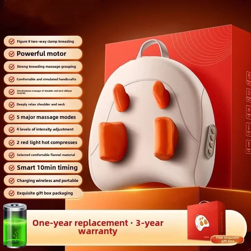 ShiatsuRelief Wireless Massage Pillow